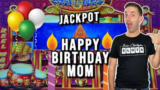 🤱 Gambling on My Mom & IT PAID OFF ➾ Birthday Bonus!