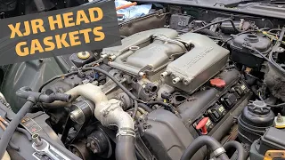 Jaguar XJR Head Gasket Service - Part 1