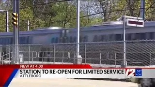 MBTA reopening South Attleboro train station