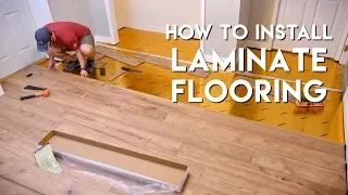 Installing Laminate Flooring For The First Time // Home Renovation