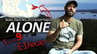 Alone Season 9 Episode 1 Recap - Bears, Black Flies, and Beaver Traps!