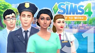 Let's Play: The Sims 4 Get to Work - (Part 51) - Hospital Birth!