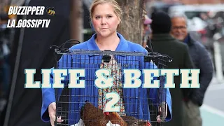 Amy Schumer Filming Season 2 of 'Life and Beth' in NYC