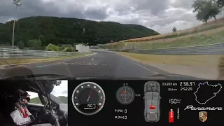 Porsche Panamera NURBURGRING record lap (Lars Kern driver)