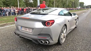 Ferrari Portofino (600HP) - Start Up & Lovely Accelerations!