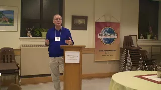 Anticipation : Donald C. Fleming's Back Pocket Speech @ Park Toastmasters on November 17, 2017