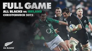 FULL GAME: All Blacks v Ireland (2012 - Christchurch)