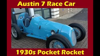 1930s Austin 7 Racing cars. Gaydon October 2022. (2311)