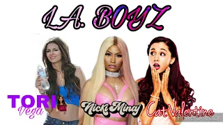 Tori Vega, Cat Valentine - LA. Boyz feat. Nicki Minaj (Remix) (Audio) [MASHUP]