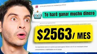 💰 3 formas de GANAR DINERO con Inteligencia Artificial | ChatGPT