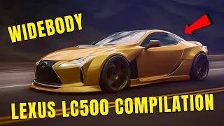 Custom Lexus LC500 Widebody Compilation || Liberty Walk Lexus LC500 🔥🔥