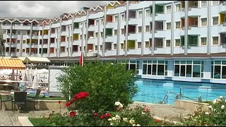 Отель Rox Royal Hotel 5. ex. Grand Haber Hotel 5. Територія Готеля Rox Royal.  Kemer.Turkey.