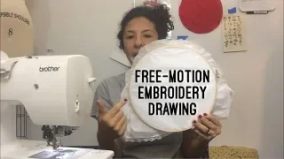 How to do free-motion embroidery using a regular sewing machine