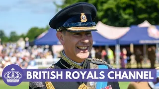 Prince Edward Presents Platinum Jubilee Medals to Royal Wessex Yeomanry | British Royals