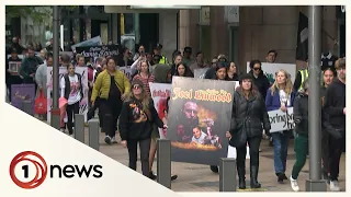 Whānau of missing people take to the streets in Wellington