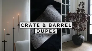 CRATE AND BARREL VS THRIFT STORE | DIY CRATE AND BARREL DUPES ON A BUDGET