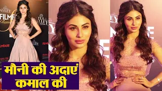Mouni Roy's SUPER STYLISH look at Filmfare Glamour and Style Awards 2019; Watch video | Boldksy