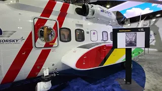 HAI HELI-EXPO 2023, Sikorsky Lockheed Martin Company S-92.