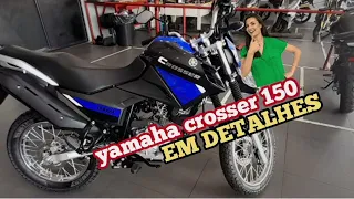 YAMAHA CROSSER 150 2023 EM DETALHES TOP