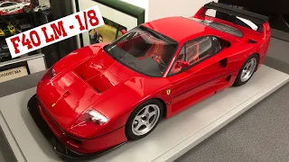 Unboxing scalemodel: Ferrari F40 LM 1/8 GT Spirit