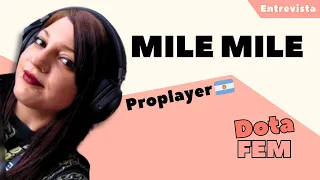 🎤Entrevista a Mile Mile | #proplayer #dota #girl #gaming #argentina