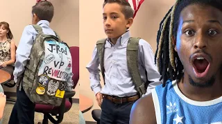 BLACK MEN REACT To A 12 Year old WHITE KID Gets EXPELLED For a "RACIST" Flag