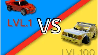 LEVEL 1 CAR VS LEVEL 100 CAR