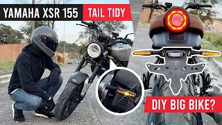 Yamaha XSR 155 | Simple Tail Tidy + LED Turn Signals DIY
