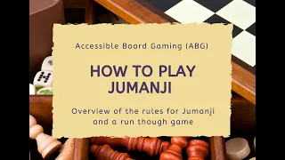 How to Play Jumanji