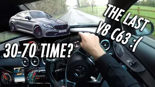 2018 MERCEDES C63S DRIVING POV/REVIEW // THE LAST V8 C63