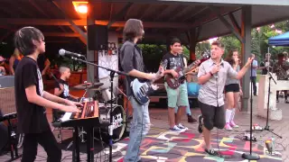 School Of Rock Naperville House Band - My Guitar Gently Weeps @ Rollin On The River 7-25-15