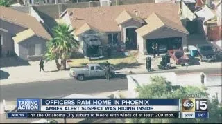 Officers ram home in Phoenix
