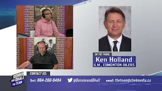 Ken Holland on the outlook for the Oilers season, Jake Virtanen's PTO and more