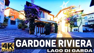 [4K] 🇮🇹 GARDONE RIVIERA, LAKE GARDA ITALY WALKING TOUR