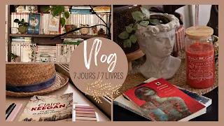 VLOG l 7 jours, 7 livres ! (Du très bon!)