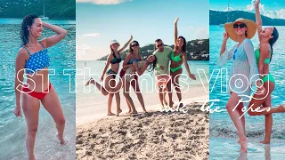 U.S. VIRGIN ISLANDS FAMILY VACATION VLOG | ST THOMAS & ST JOHN | The Glam Belle