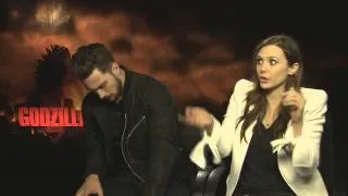 Godzilla 2014: intervista a Aaron Taylor Johnson e Elizabeth Olsen