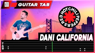 【RED HOT CHILI PEPPERS】[ Dani California ] cover Dotti Brothers | LESSON | GUITAR TAB