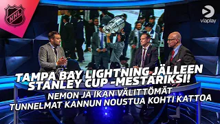 Tampa Baylle jälleen Stanley Cup! | Nemolta sympaattisia sanoja Ikalle: "Haluan onnitella isää"