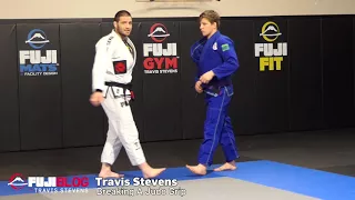 Grip Breaking in BJJ - Judo grip With Olympic Medalist Travis Stevens