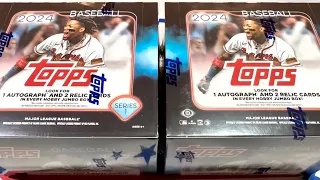 NEW RELEASE!  2024 TOPPS SERIES 1 JUMBO BOXES!