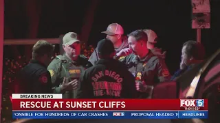 Rescue At Sunset Cliffs