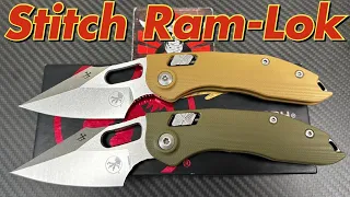 Microtech Stitch Ram-Lok knife  includes disassembly !!