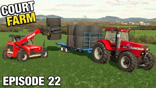 I BUY A LARGE FIELD AND SELL THE SILAGE Court Farm Country Park FS22 Ep 22