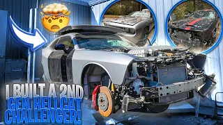 I HELLCAT SWAPPED A 2ND GEN CHALLENGER