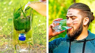 35 GENIUS HACKS TO SURVIVE IN WILDLIFE