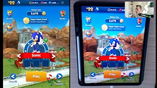 Sonic Dash+ | SONIC THE HEDGEHOG Character - Review, Gameplay & Walkthrough (iOS)
