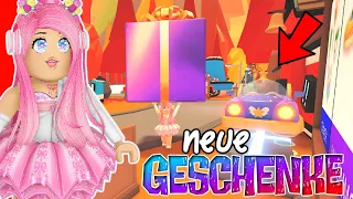 wir ÖFFNEN die 🅽🅴🆄🅴🅽 GESCHENKE 🎁 in Adopt Me! Roblox Update DEUTSCH