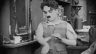 Charlie Chaplin Barber shop clip