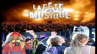 Fête de la musique. Music festival Paris